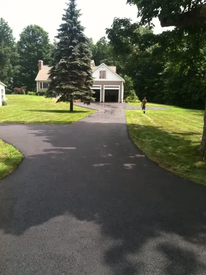 Residential driveway