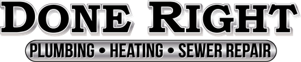 Done Right Plumbing, Heating, and Sewer Repair- logo