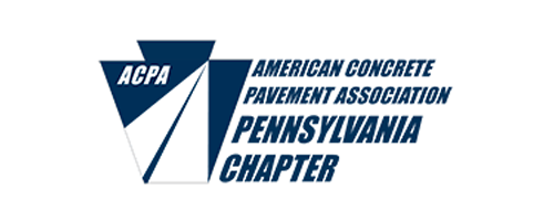 The logo for the American Concrete Pavement Association Pennsylvania Chapter