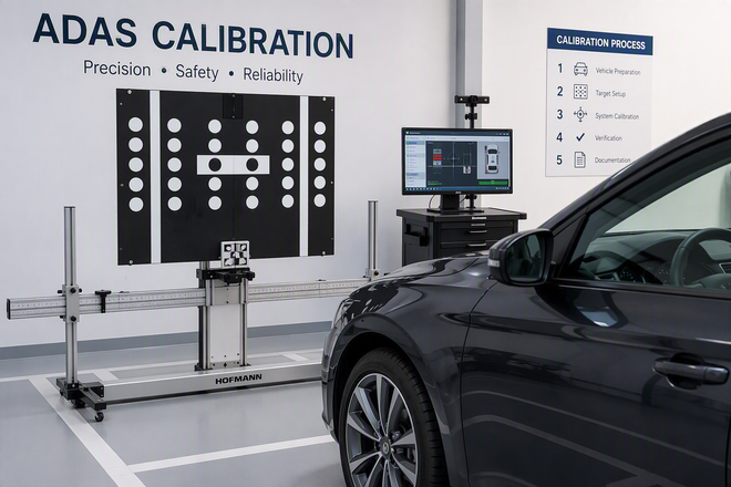 Calibration of a cars Automatic Drive Assistant System