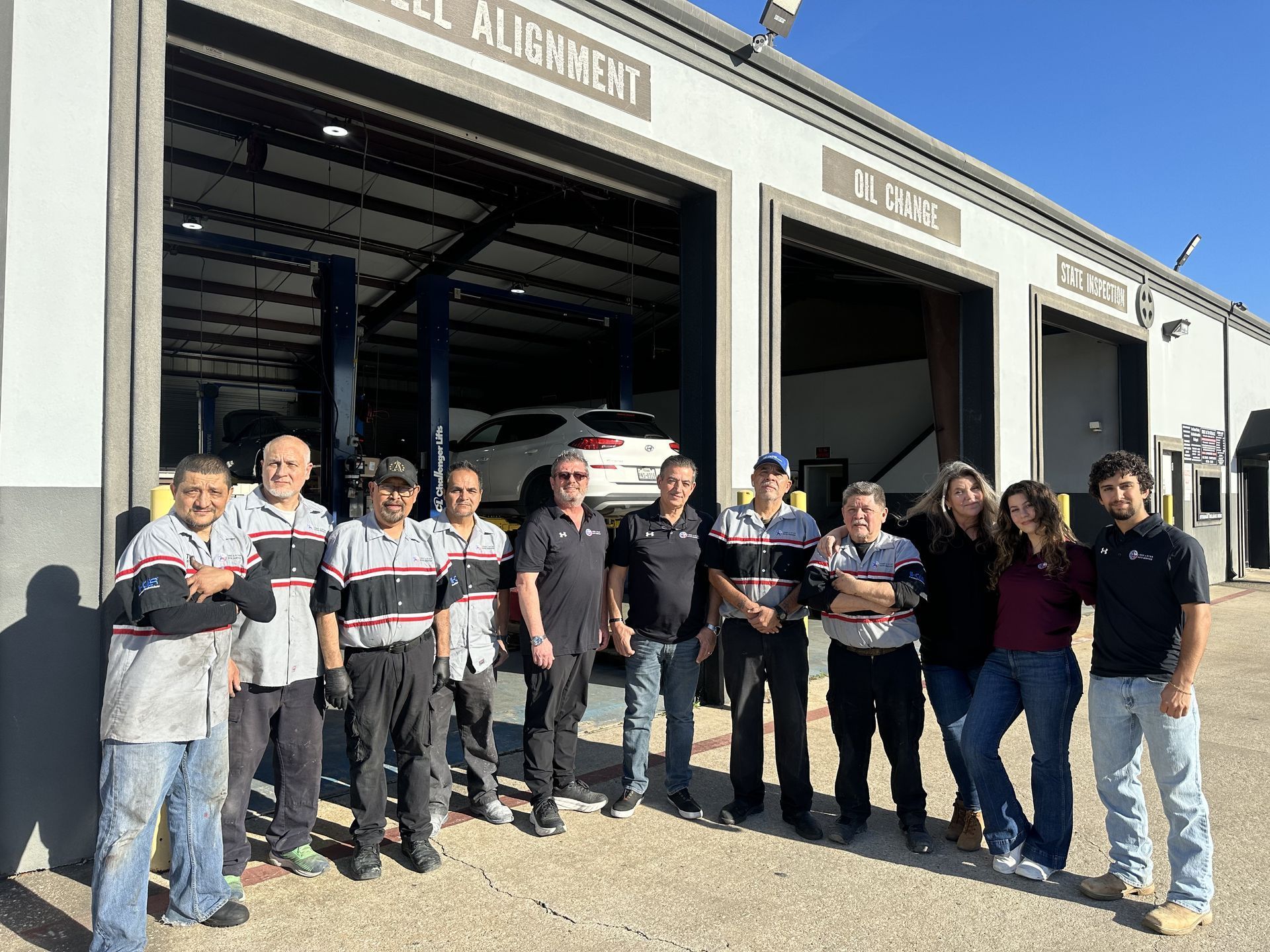 The Lone Star Auto Service team