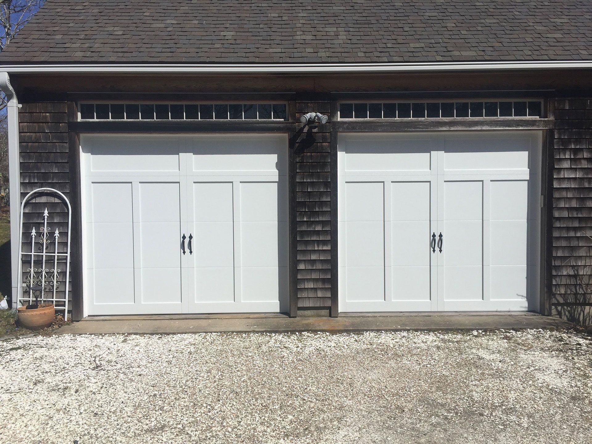 clean garage doors