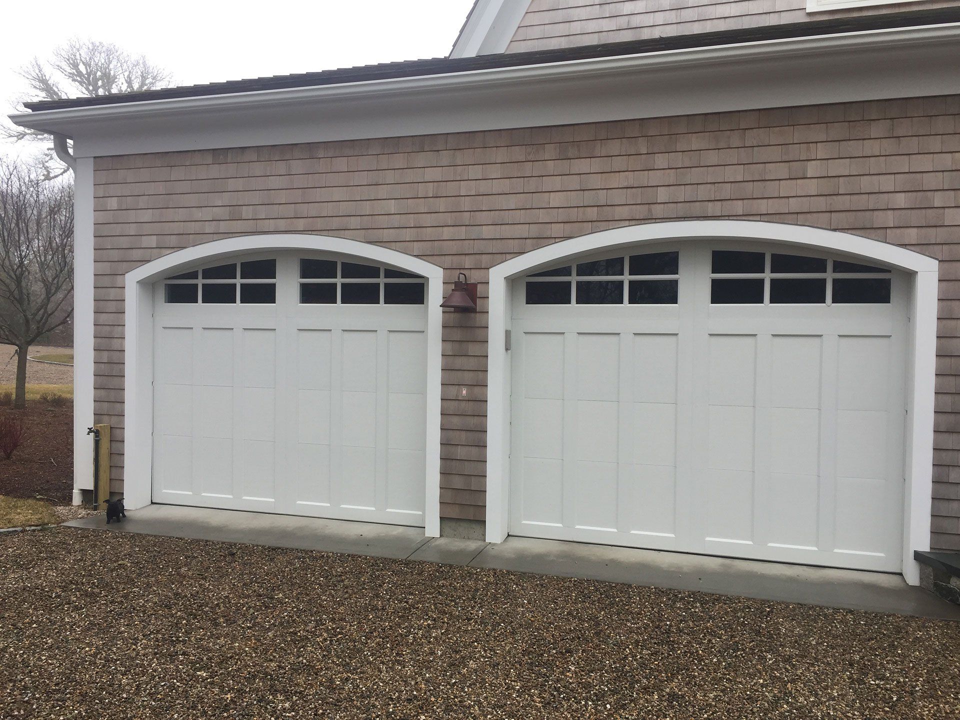 carriage-style garage doors