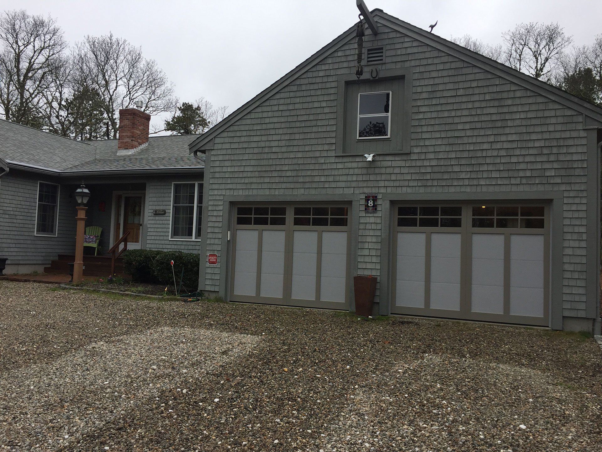 2-panel garage doors