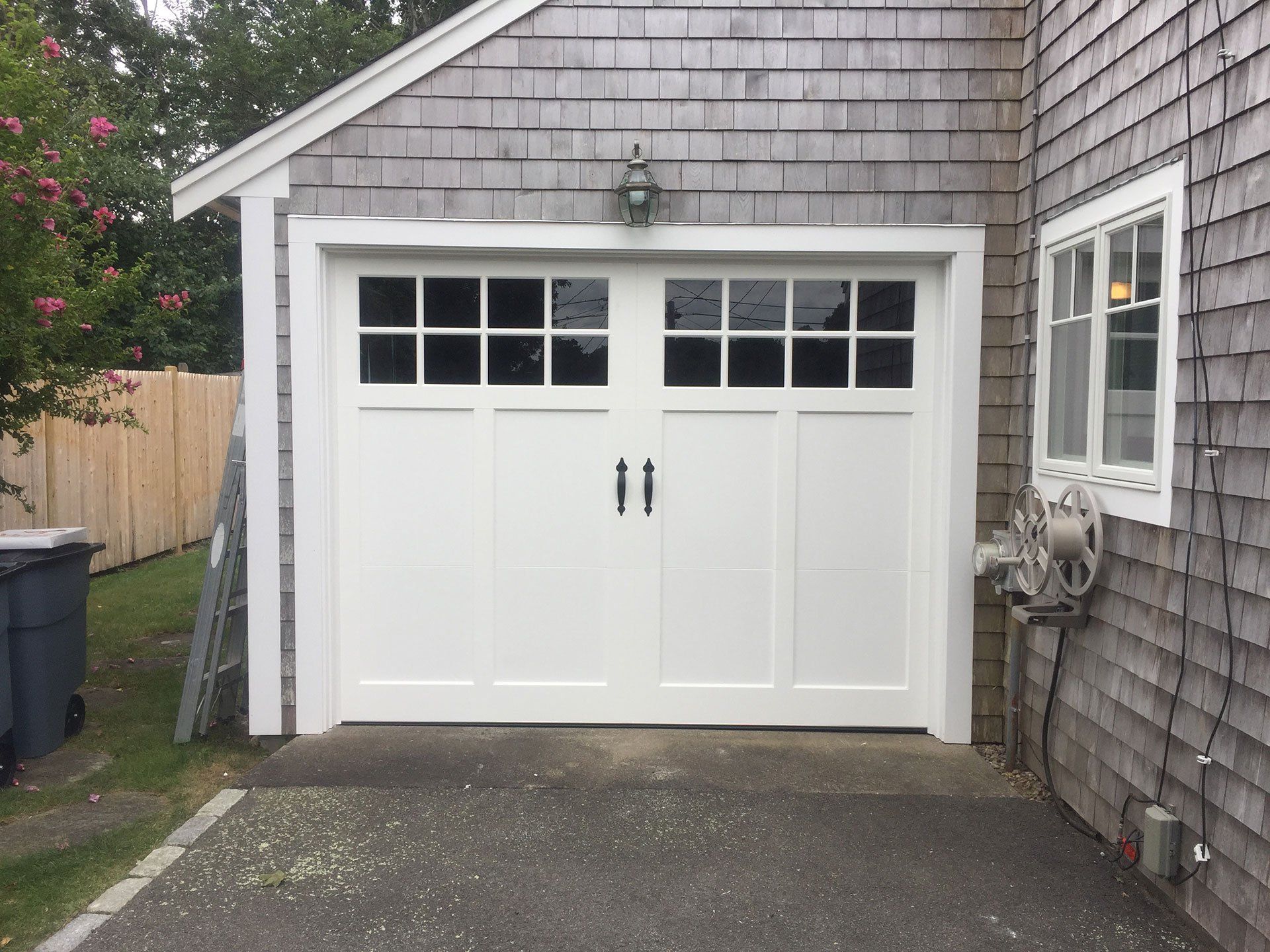 attached single-car garage
