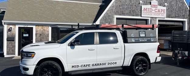 Mid-Cape Garage Door Building and Service Truck