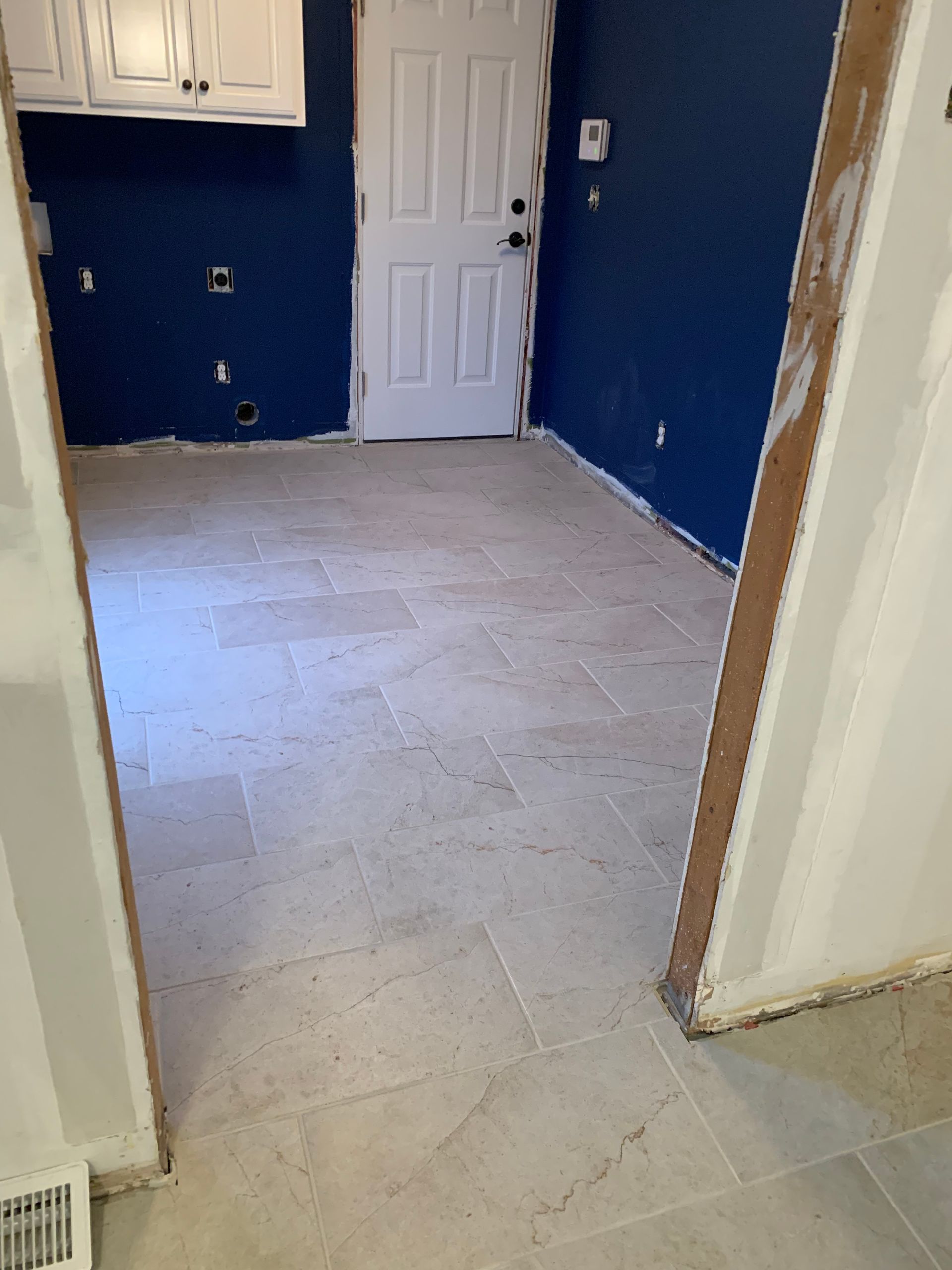 Tile flooring