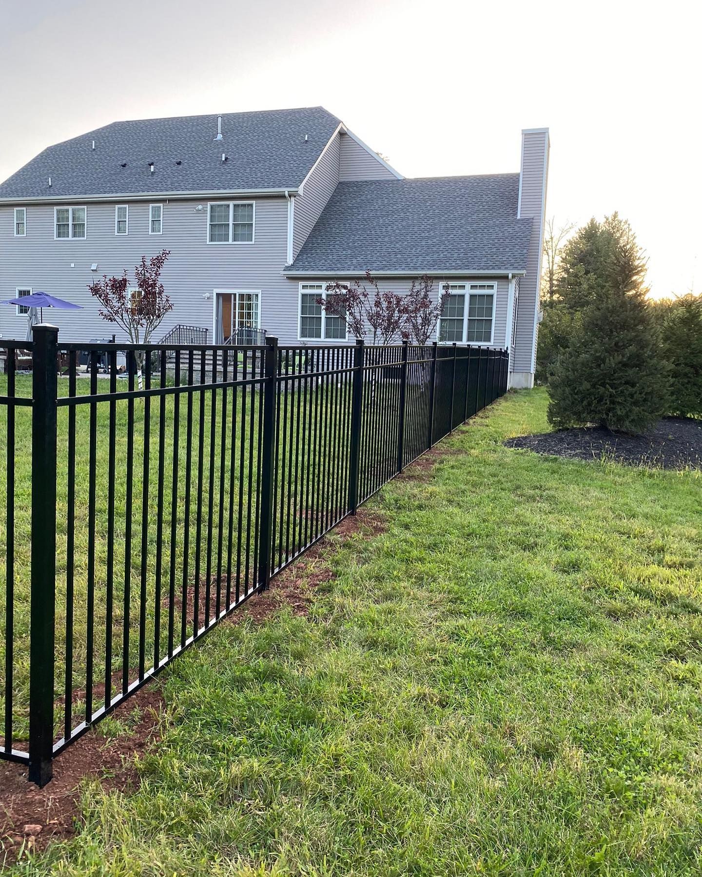Aluminum fence