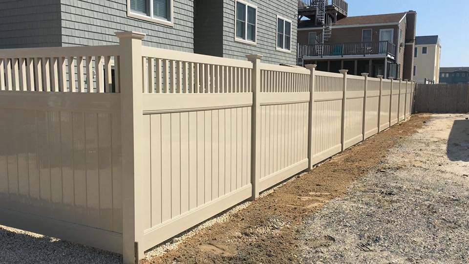 Vinyl fence