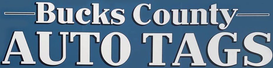 Bucks County Auto Tags - Logo