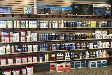 Pool supplies and chemicals