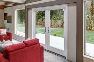 Residential house door