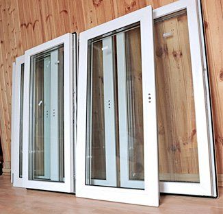 Insulated window panes