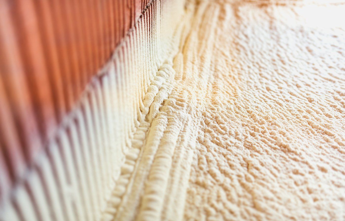 Spray foam insulation