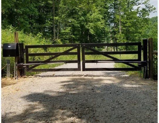 metal entry gate
