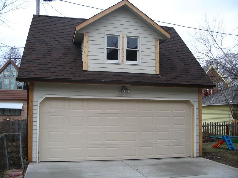 Two-car garage