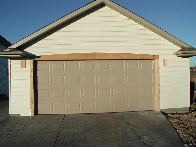 Two-car garage