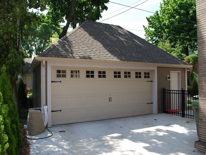 Two-car garage