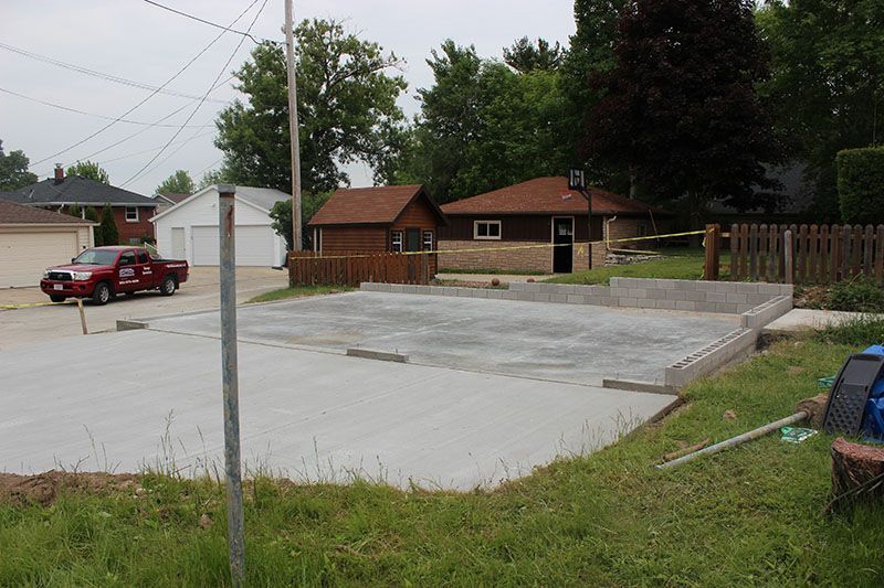 Concrete work
