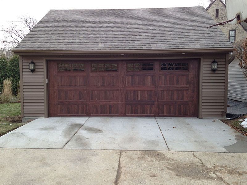 Two-car garage