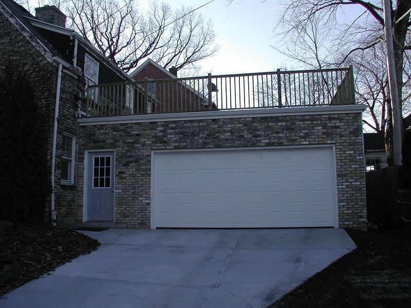 Attached garage