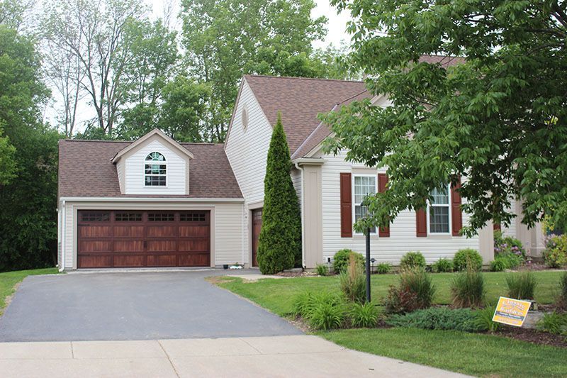 Attached garage