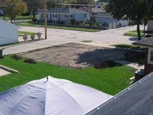 Gravel base foundation used for added strength and stability.