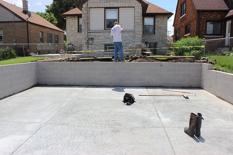 Concrete work