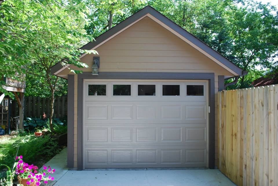 Residential garage door
