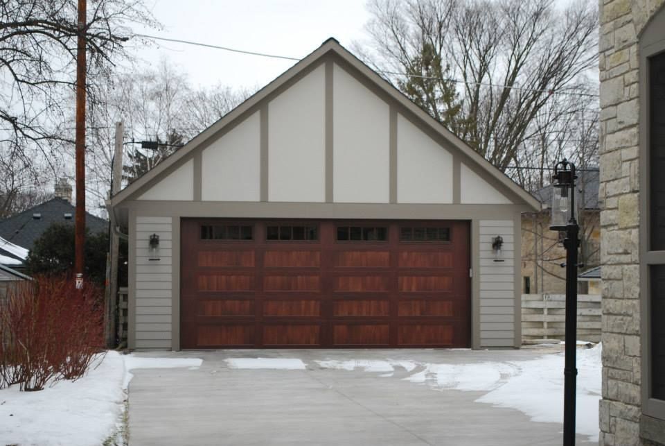 Residential garage door