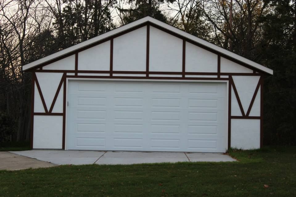 Residential garage door