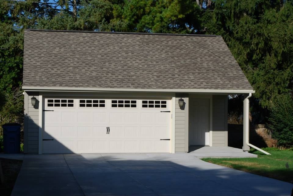Residential garage door