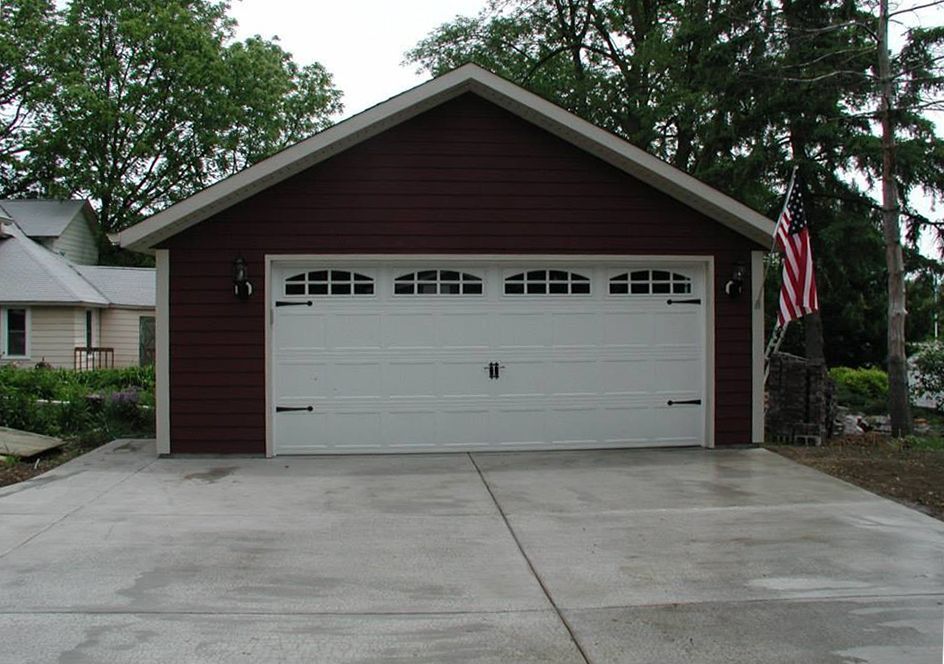 Residential garage door