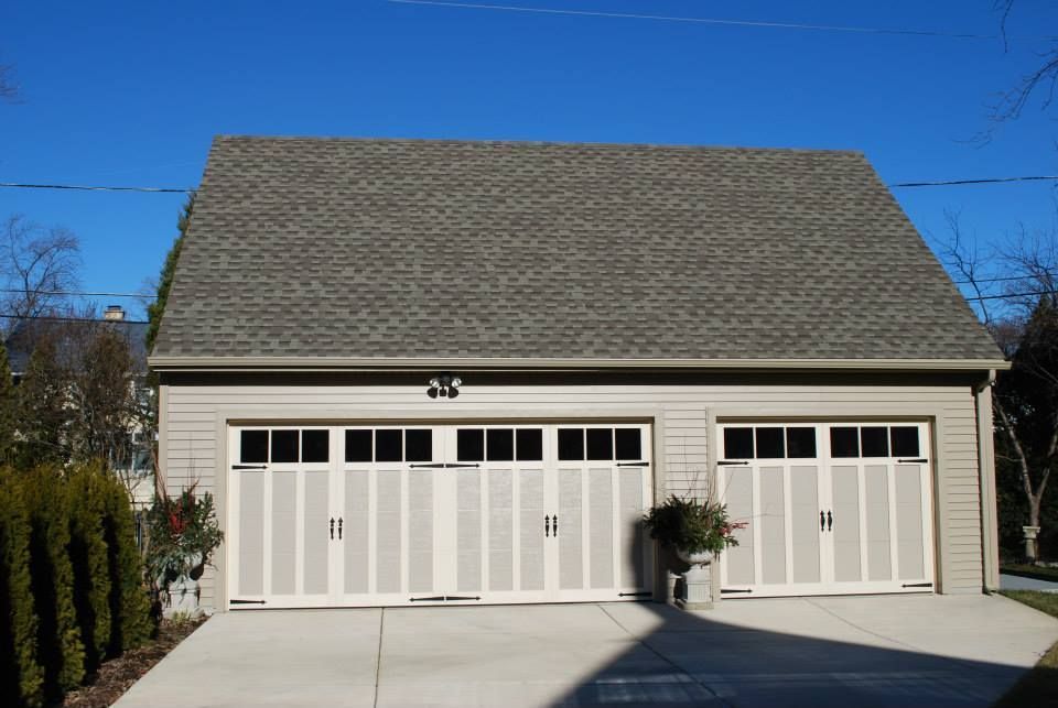 Residential garage door