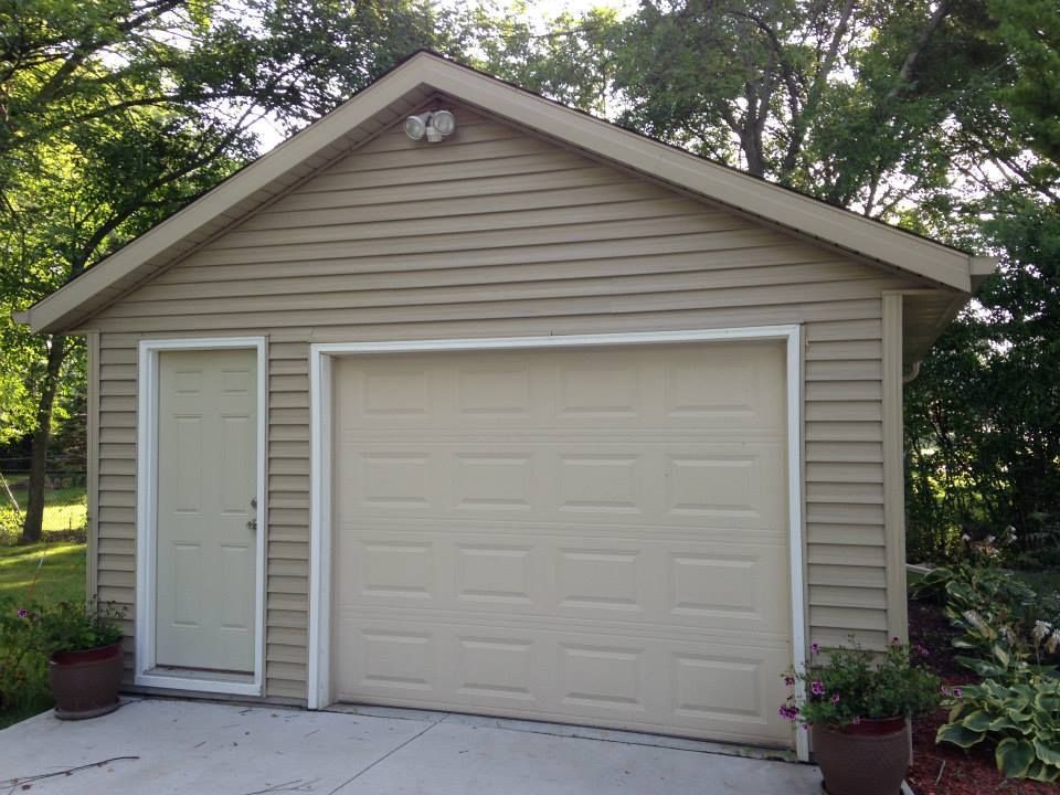 Residential garage door