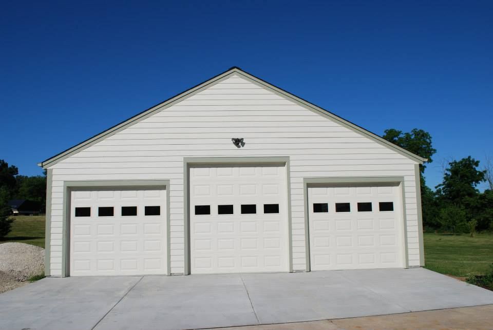 Residential garage door