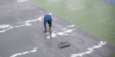 Epoxy resin flooring