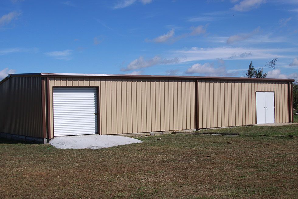 Commercial metal building