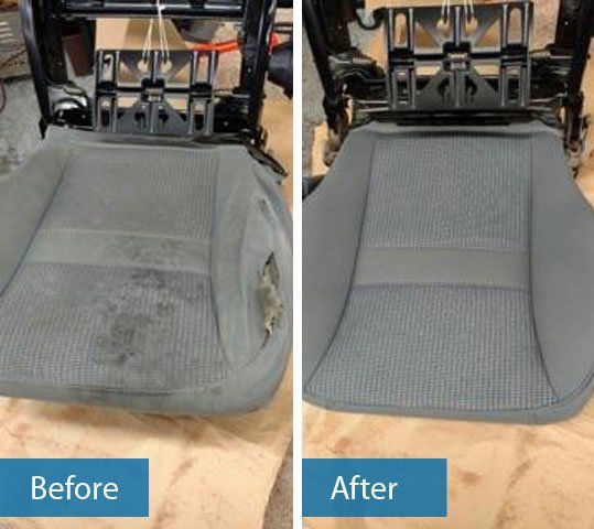 Seats before and after