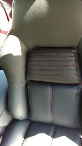 Leather seat