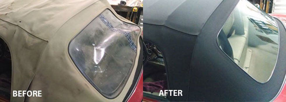 Convertible Tops Before and After