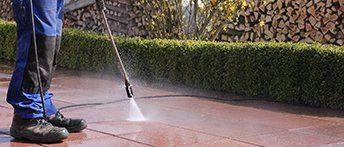 Water pressure washing