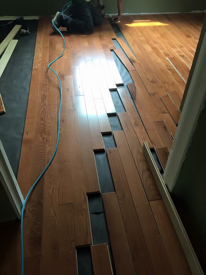 Hardwood floor
