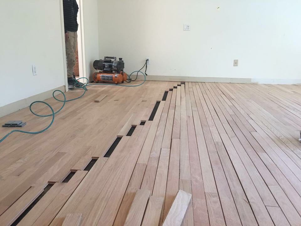 Hardwood floor