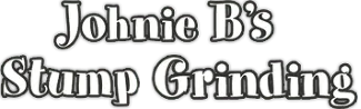 Johnie B's Stump Grinding logo