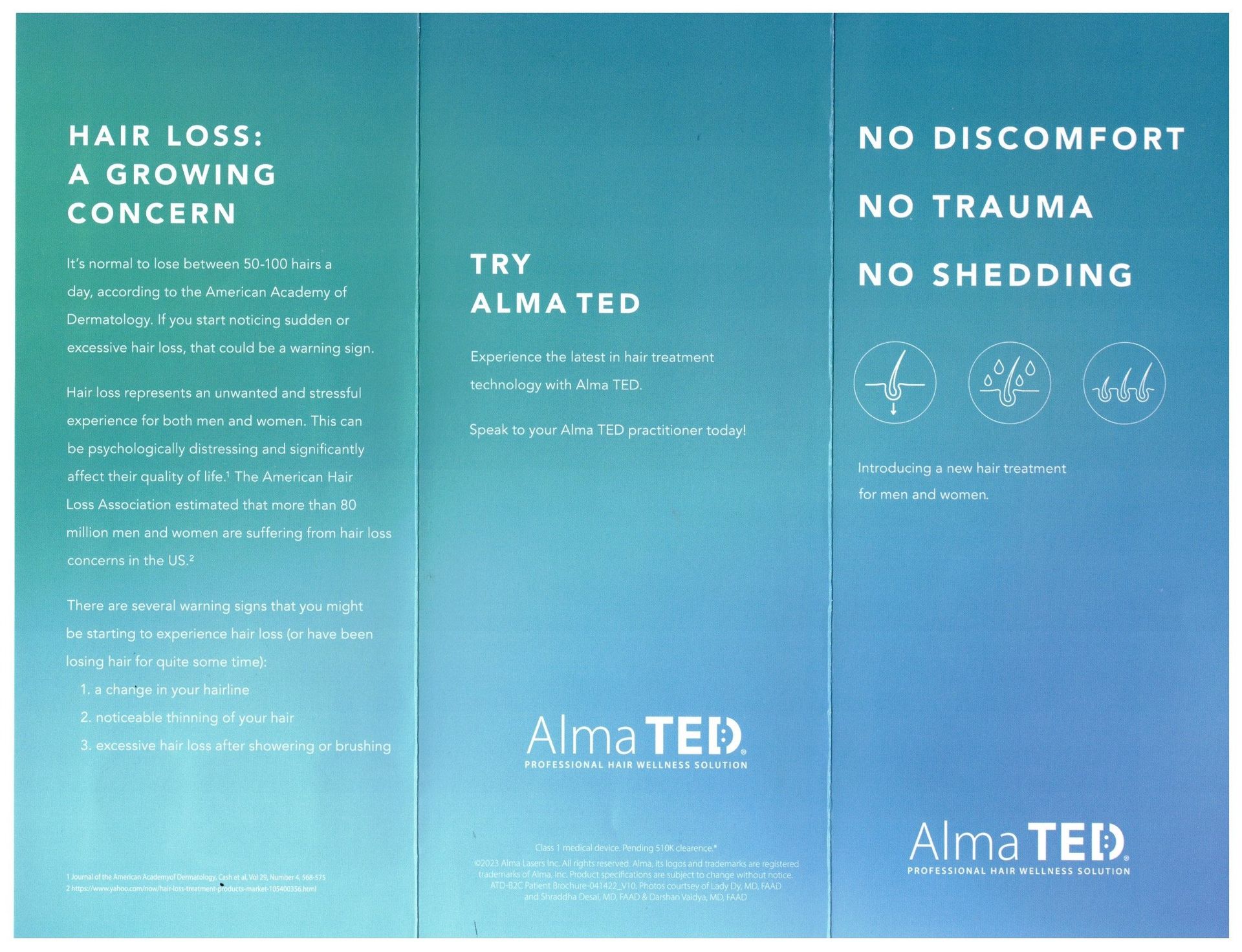 alma ted for hair loss page 2