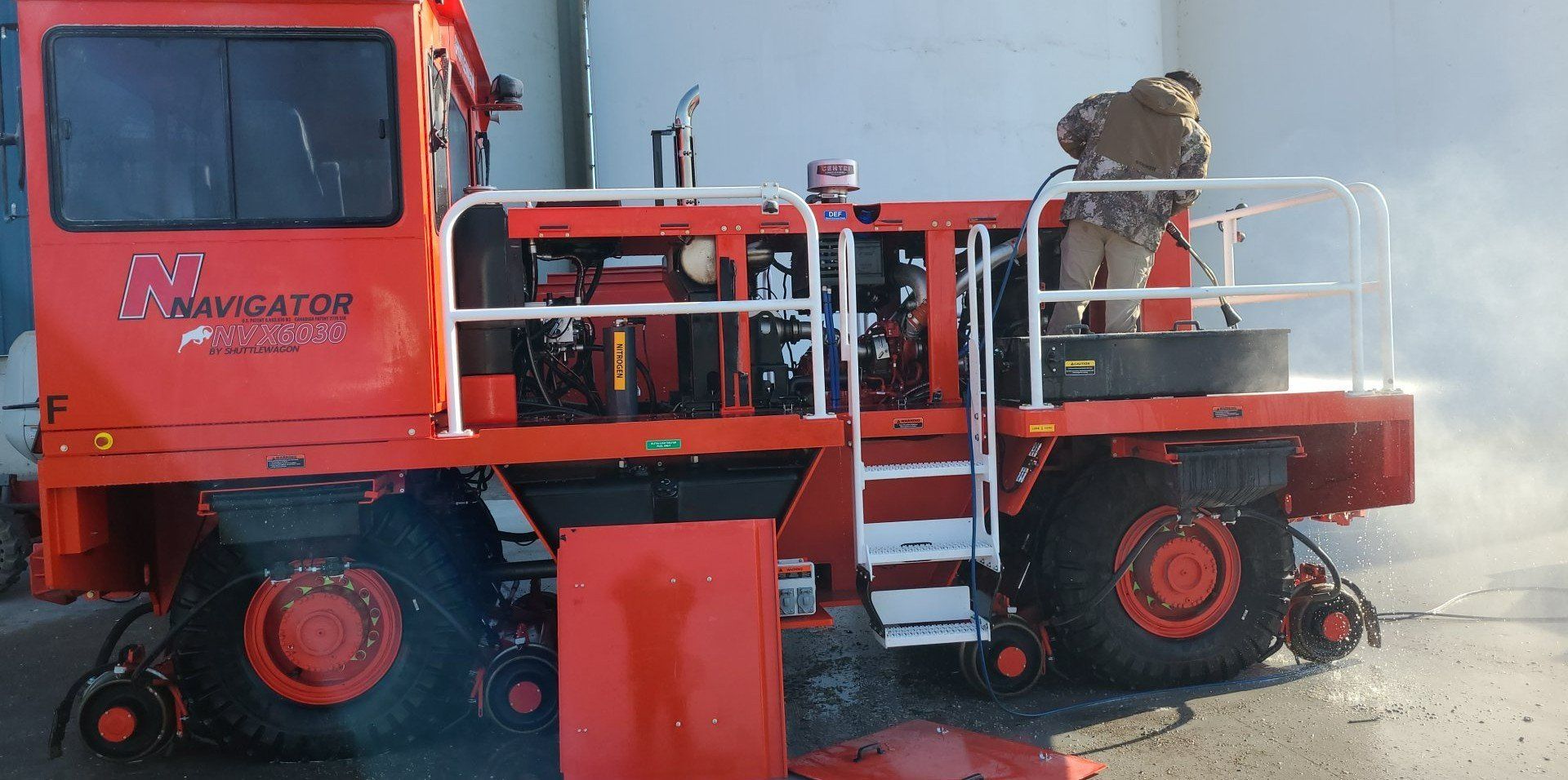 Pressure Washing GF Bin Cleaners Grand Forks, ND