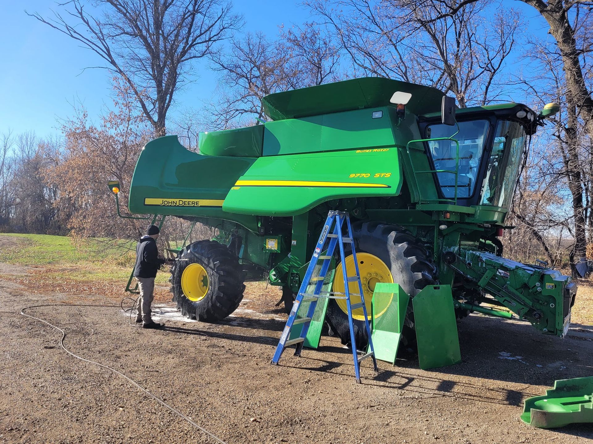 Pressure Washing GF Bin Cleaners Grand Forks, ND