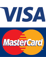 Visa, MasterCard logos
