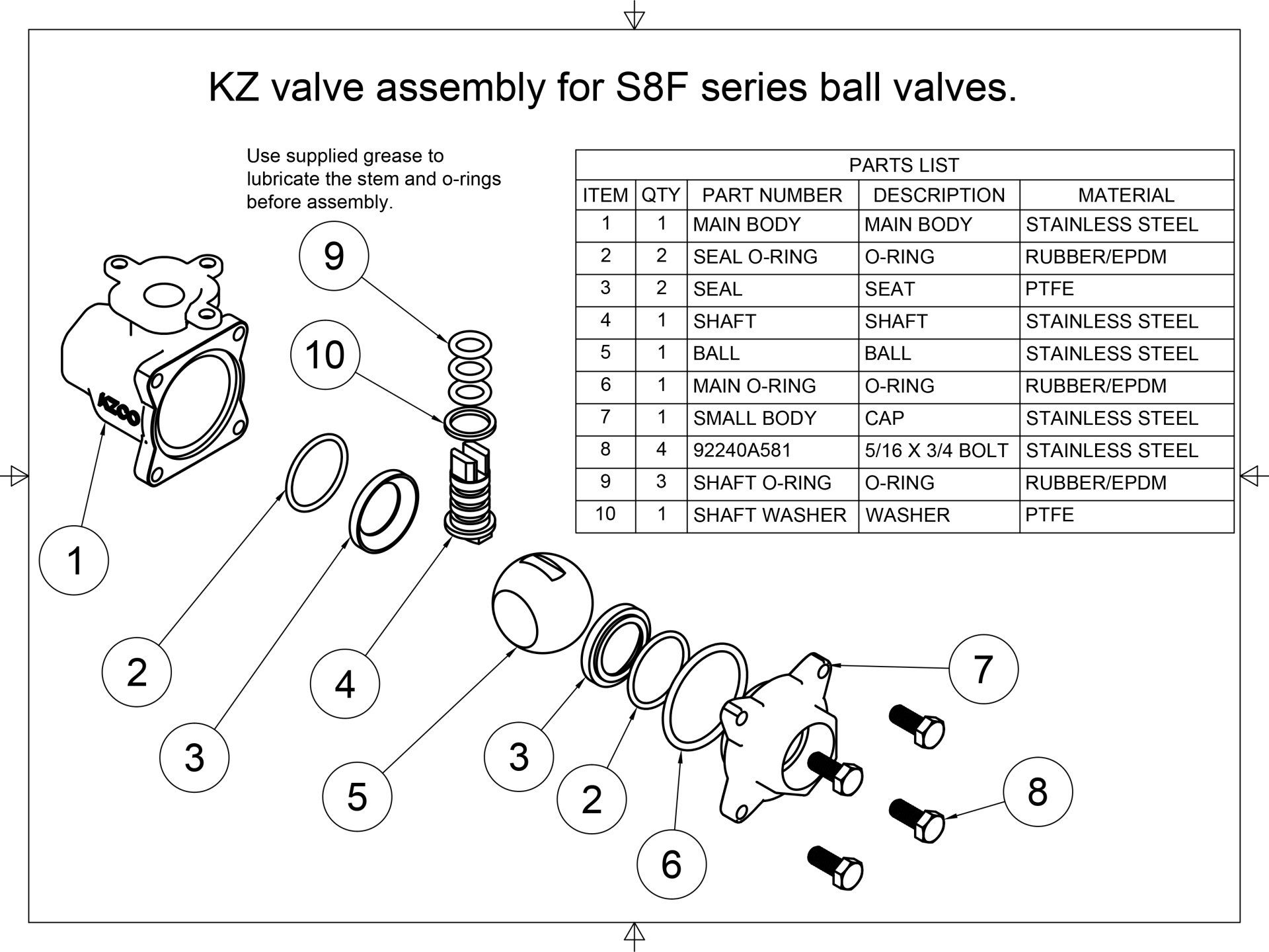 Assembly Diagrams | ANH3 Company